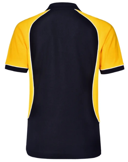 Picture of Winning Spirit, Mens TrueDry Tri-Colour S/S Pique Polo